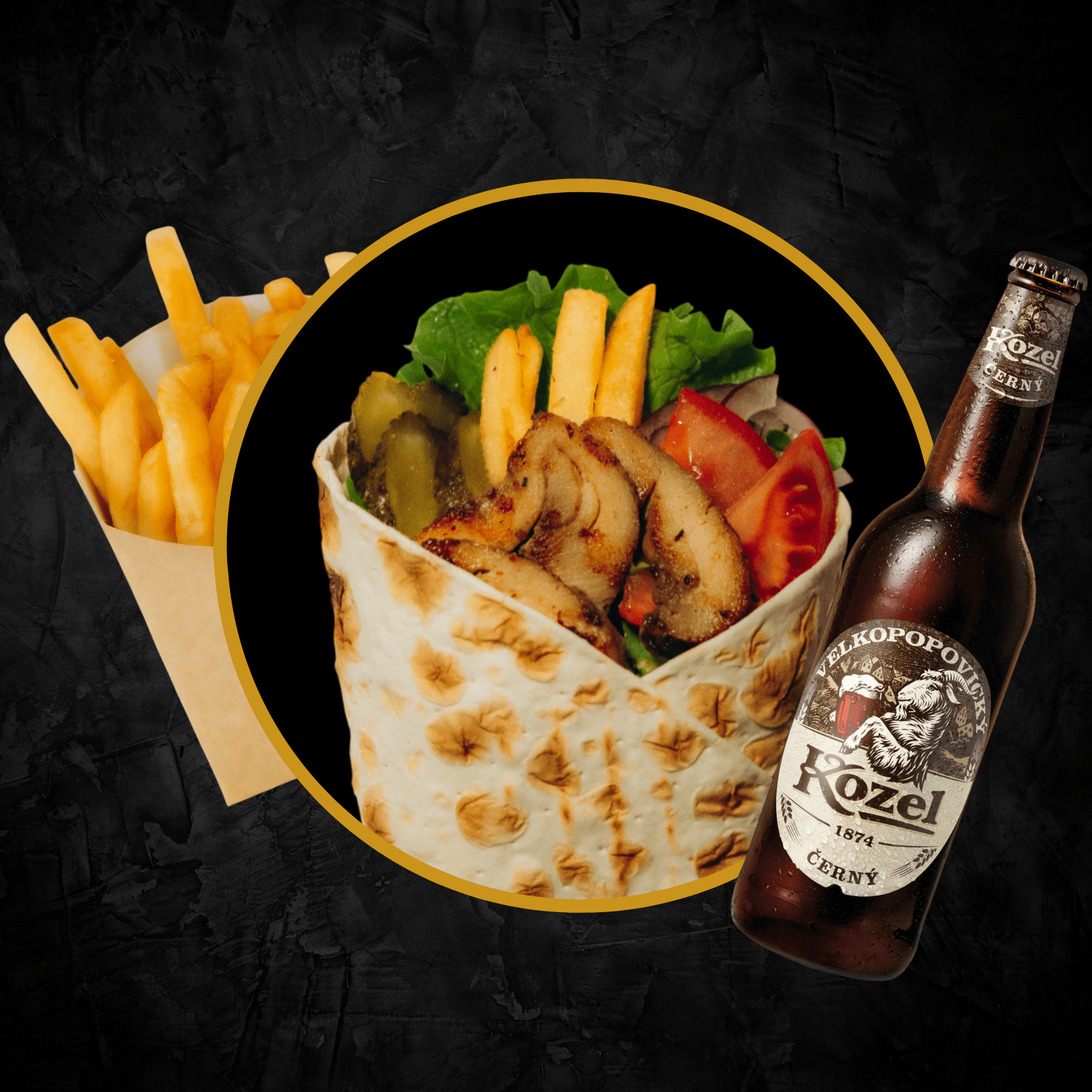 MENIU KEBAB PUI + BERE - IULI'S