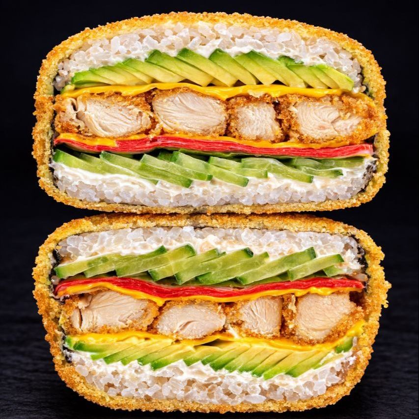 SUSHI BURGER CHICKEN - IULI'S