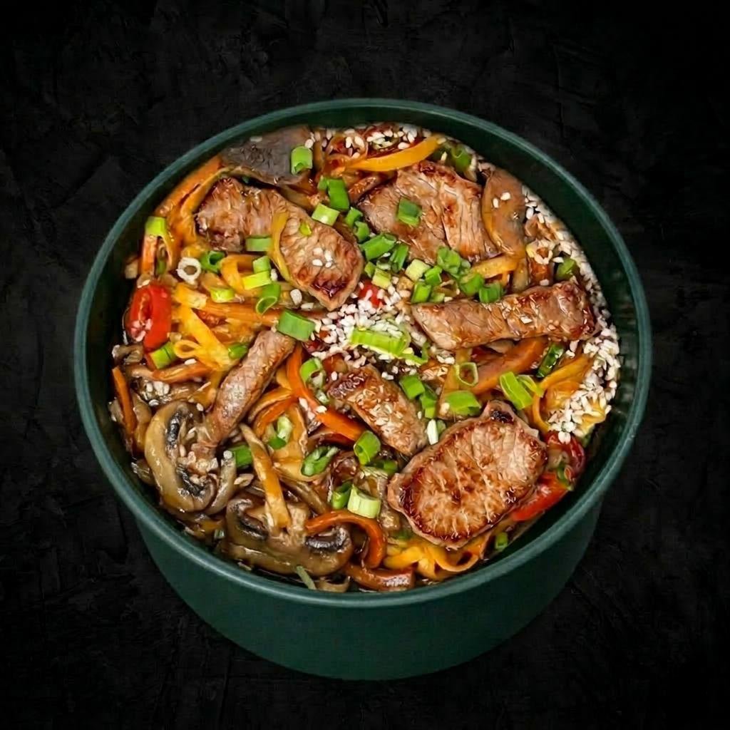 UDON CU CARNE DE PORC - IULI'S